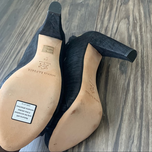 Loeffler Randall NEW Mabel Nubuck Caged Gladiator Heels - Picture 12 of 14